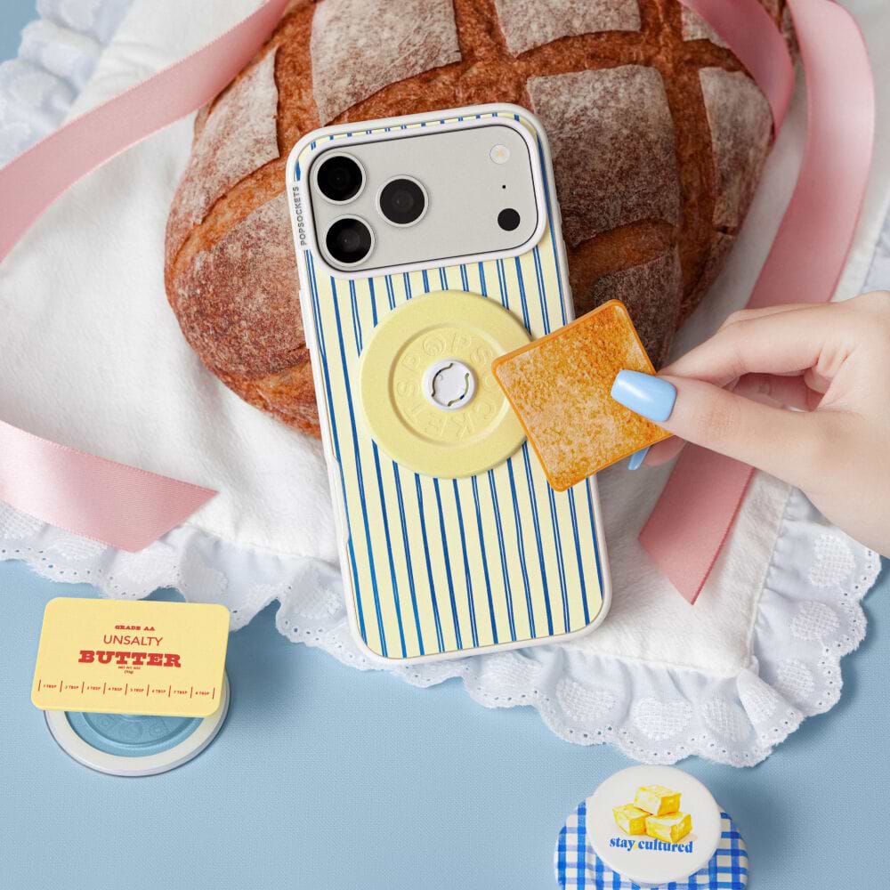 Butter Stripes — iPhone 16 Pro MagSafe Case - US 01370