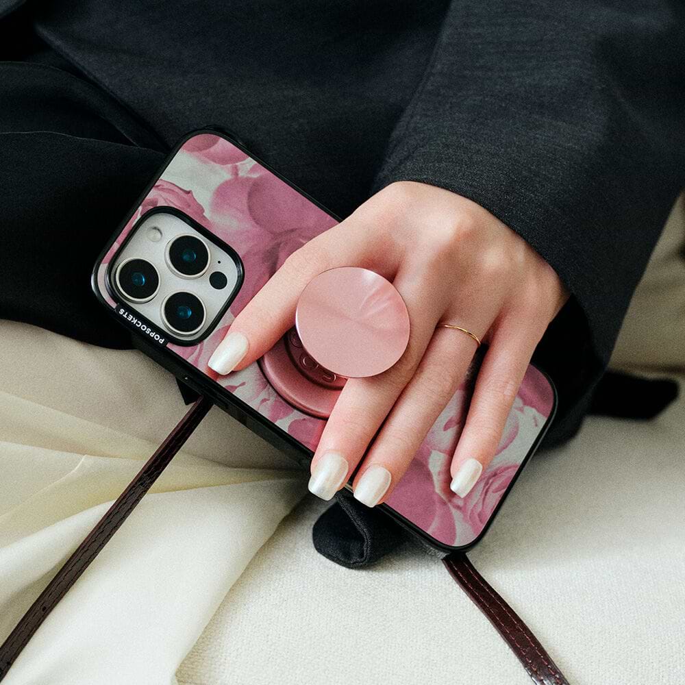 Aluminum Mauve Radial — MagSafe PopGrip - US 47065