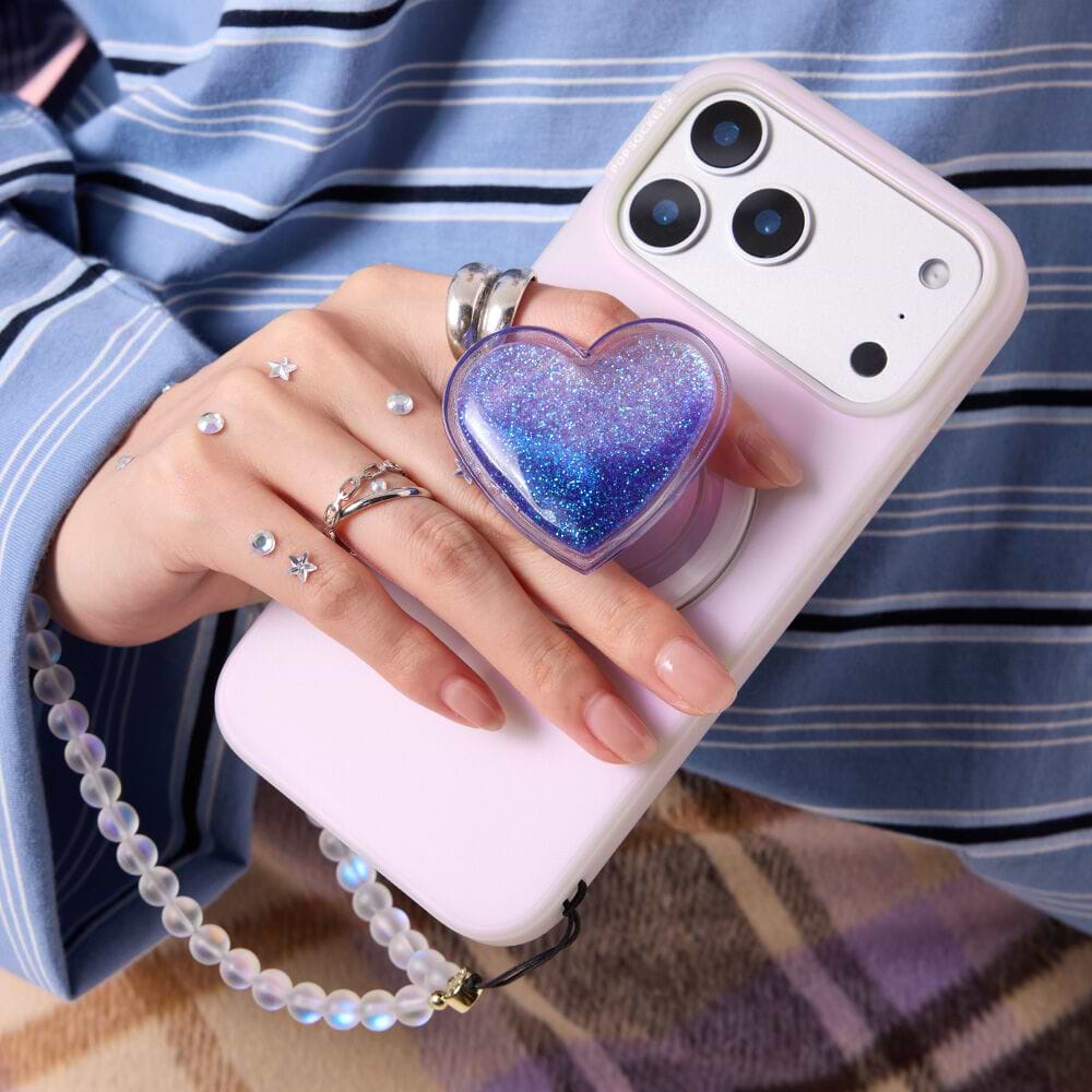 Tidepool Squishy Heart Lavender — MagSafe PopGrip - US 87174