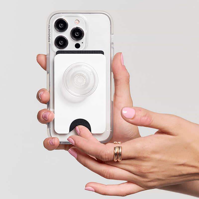 White Clear — MagSafe PopWallet+ - US 52057